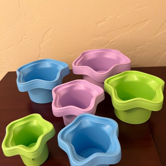 NWOT - Green Toys First Keys & Stacking Cups - Picture 3 of 14
